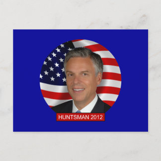 Jon Huntsman 2012 Postkarte