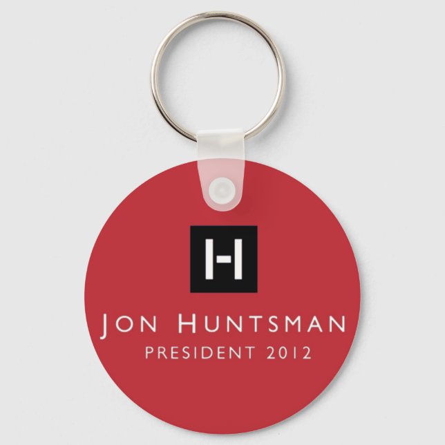 Jon Huntsman 2012 Präsident Schlüsselanhänger (Vorderseite)