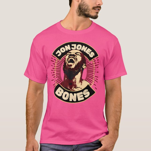Jon Jones Bones T-Shirt (Vorderseite)
