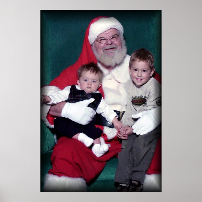 Jon logan mit santa poster (Vorne)