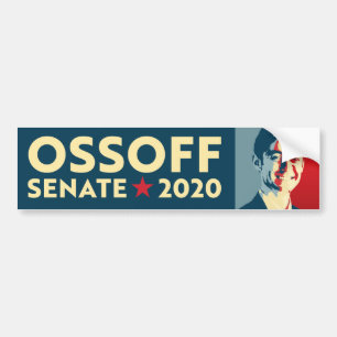 Jon Ossoff 2020 Autoaufkleber