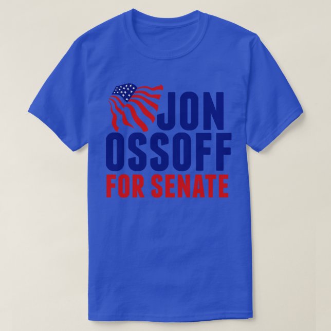 Jon Ossoff für den Senat T-Shirt (Design vorne)