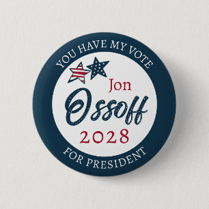 Jon Ossoff für Präsident 2028 Button
