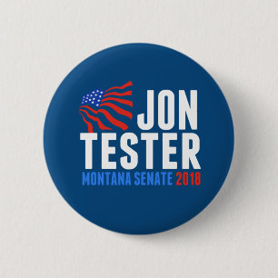 Jon Prüfvorrichtung für Montana-Senat 2018 Button