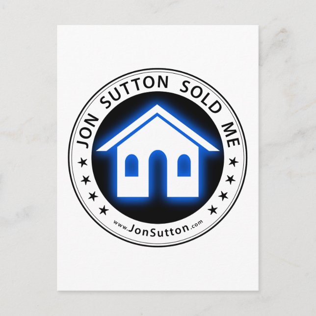 Jon Sutton Sold Me Postkarte (Vorderseite)