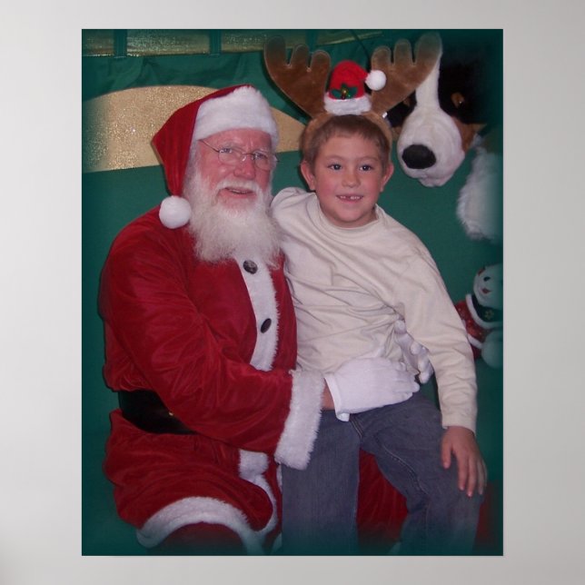 Jon und Santa Poster (Vorne)