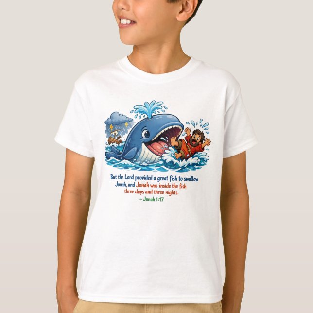 Jona 1:17 T-Shirt (Vorderseite)