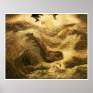 Jonah, 1885, Albert Pinkham Ryder Poster