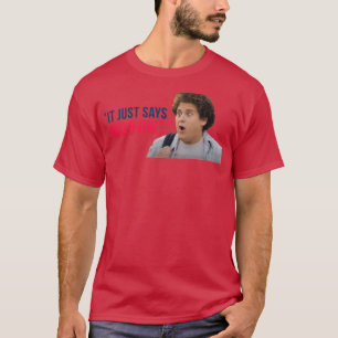 Jonah Hill Superbad sagt nur McLovin T-Shirt