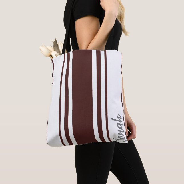Jonah Minimalist Striped Monogramm (Von Nahem)