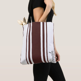 Jonah Minimalistisch Stripes Monogramm