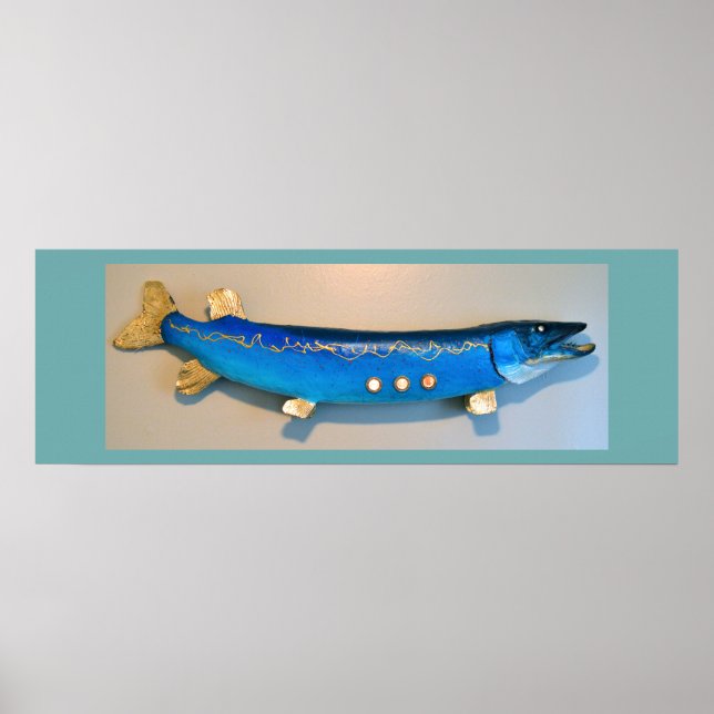 Jonahs Fischplakat Poster (Vorne)