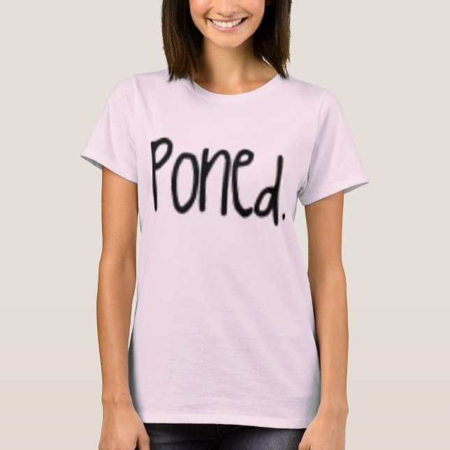 Jonas Brothers "Poned." Shirt (Vorderseite)