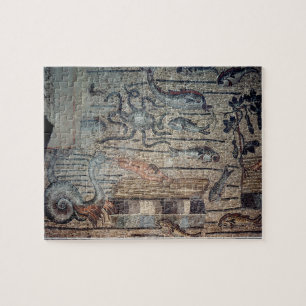 Jonas, das heraus durch den Wal, Detail von einem Puzzle