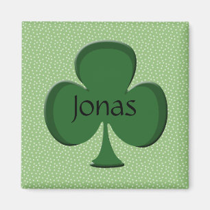 Jonas Kleeblatt Personalisiert Magnet