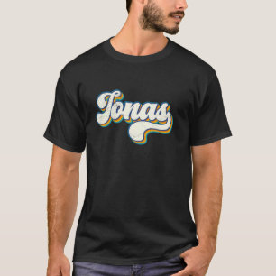 Jonas Name Personalisiert Vintag Retro Men Women K T-Shirt