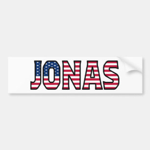 Jonas Name Vorname USA Aufkleber Sticker Auto Autoaufkleber