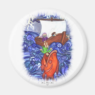 Jonas und die großen Fische Magnet