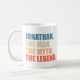 Jonathan der Mann der Mythos die Legende Kaffeetasse