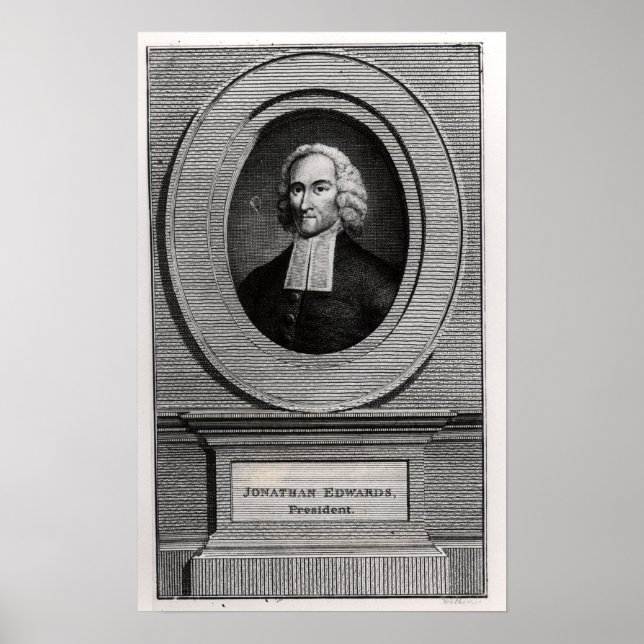 Jonathan Edwards Poster (Vorne)