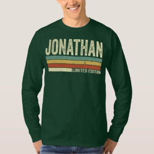 Jonathan Gift Name Personalisiert Funny Retro T-Shirt