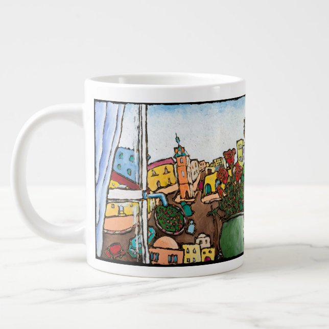 Jonathan Kis-Lev Beautiful Jaffa Jumbo Tasse (Links)