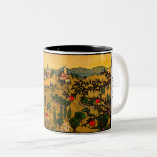 Jonathan Kis-Lev Jerusalem Gold 11 Unze-Tasse Zweifarbige Tasse