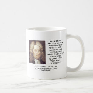 Jonathan Swift-Masse Eingeboren-abscheuliche Tasse