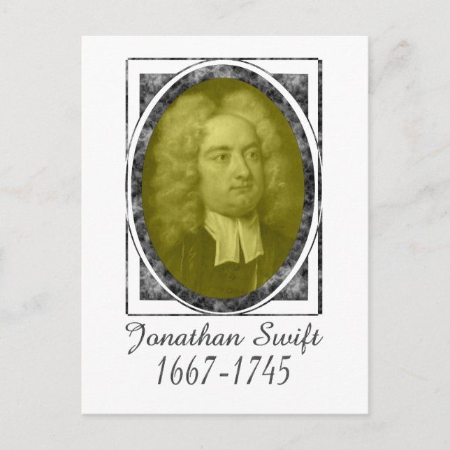 Jonathan Swift Postkarte (Vorderseite)