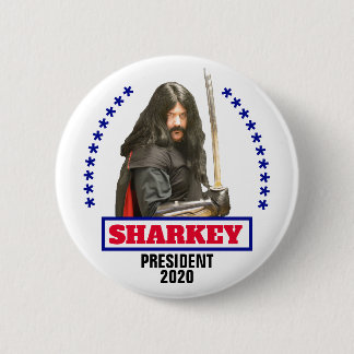 Jonathon Sharkey für Präsidenten Button