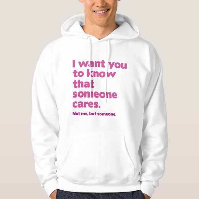 Jone Cares Hoodie (Vorderseite)