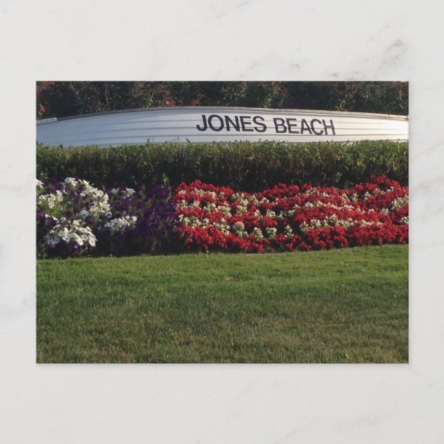 Jones Beach, Long Island Postkarte (Vorderseite)