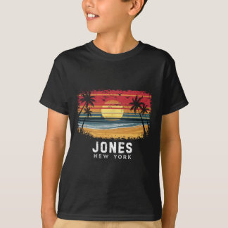 Jones Beach New York Surfboard Beach  T-Shirt