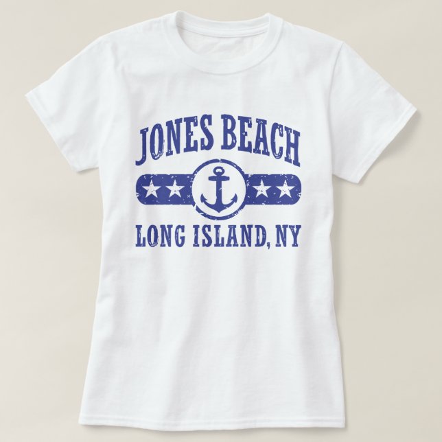Jones Beach New York T-Shirt (Design vorne)