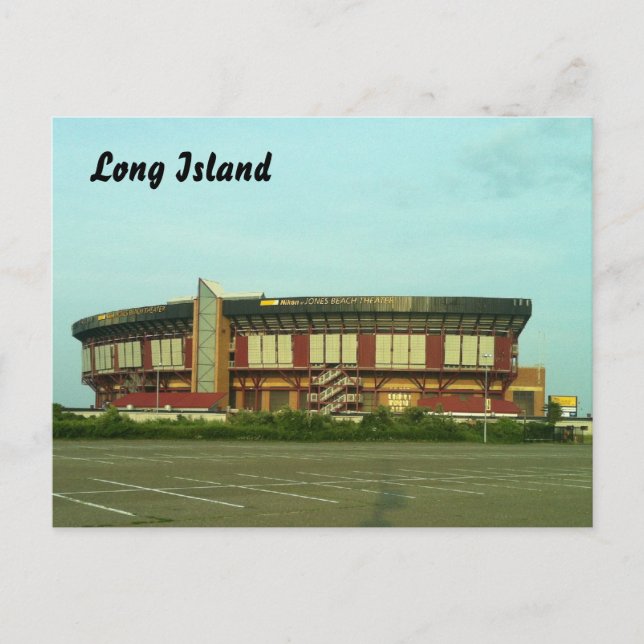 Jones Beach Theater Postkarte (Vorderseite)