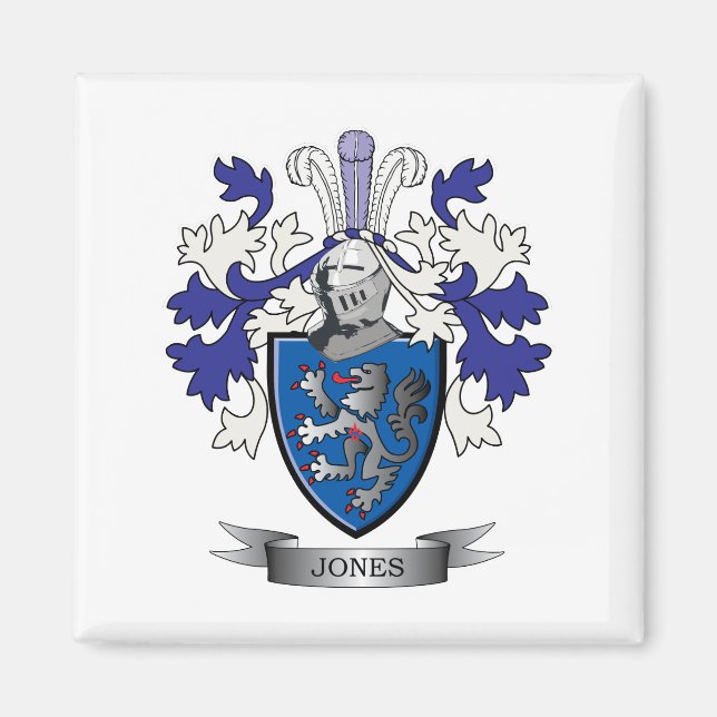 Jones Coat of Arms Magnet (Vorne)