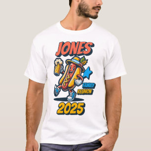 Jones Familientreffen 2025 Personalisierte passend T-Shirt