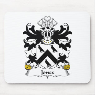 Jones-Familienwappen Mousepad
