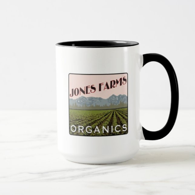 Jones Farms Organic Coffee Tasse (Rechts)