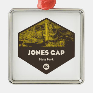 Jones Gap Staat Park South Carolina Ornament Aus Metall
