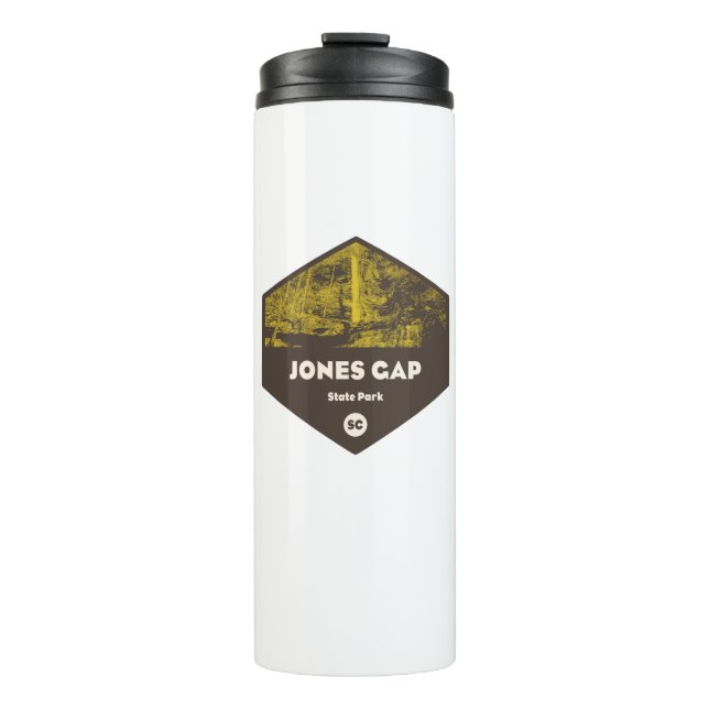 Jones Gap Staat Park South Carolina Thermosbecher (Vorderseite)