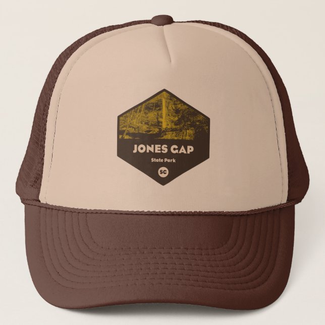 Jones Gap Staat Park South Carolina Truckerkappe (Vorderseite)