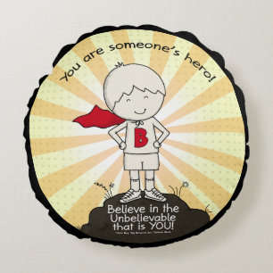 Jones Helden Rundes Kissen