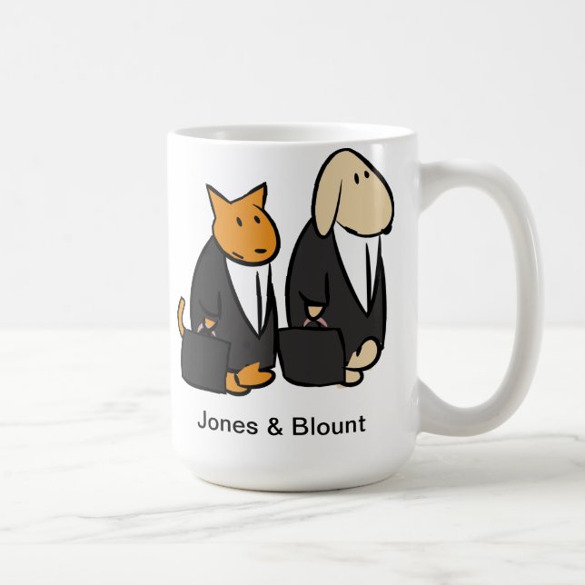 Jones u. Blount offizielle Tasse (Rechts)