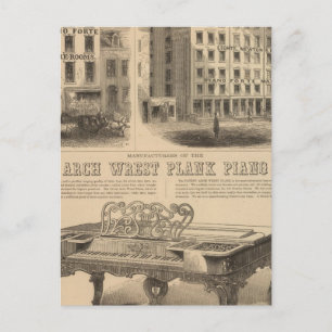 Jones, White und McCurdy's Dental Depots Postkarte