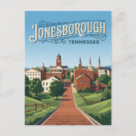 Jonesborough USA Postkarte