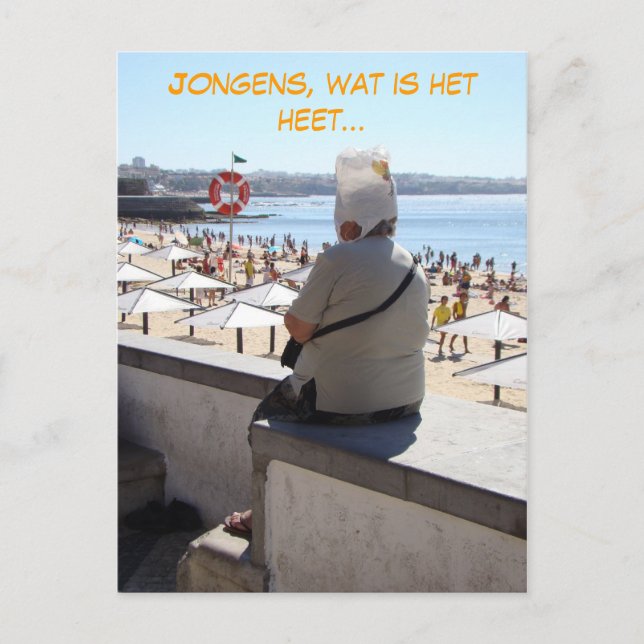 Jongens, zo Sheet (Niederländische Niederlande) wi Postkarte (Vorderseite)