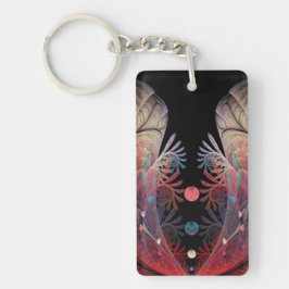 Jonglage Abstract Modern Fantasy Fractal Art Schlüsselanhänger