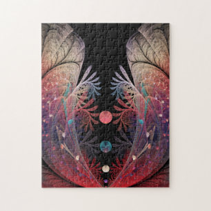 Jonglage Abstract Moderne Fantasy-Fraktal-Kunst Puzzle