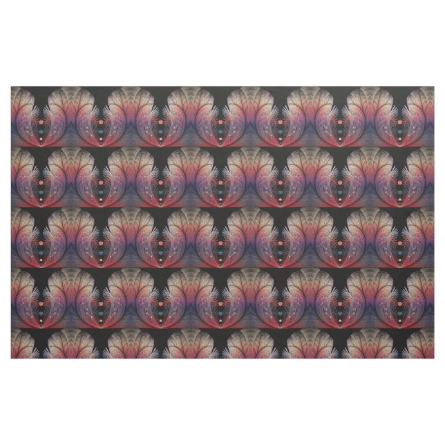 Jonglage Abstract Moderne Fantasy Fraktal Kunst Stoff (Fat Quarter (45,7 x 55,9 cm))